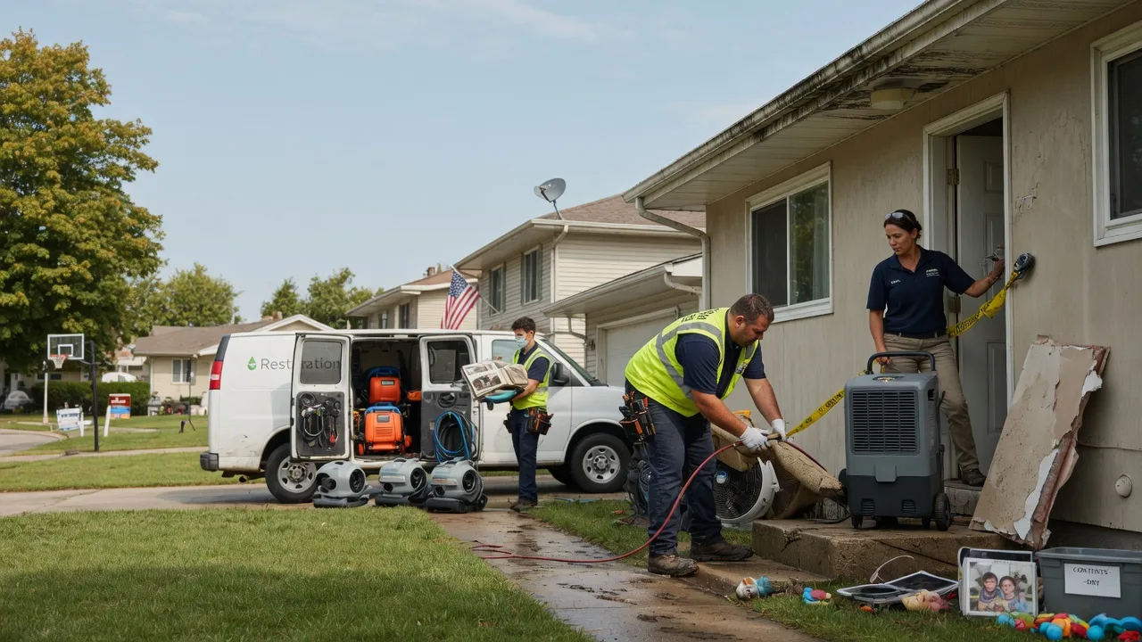 Water Damage Restoration in Effingham, KS near me